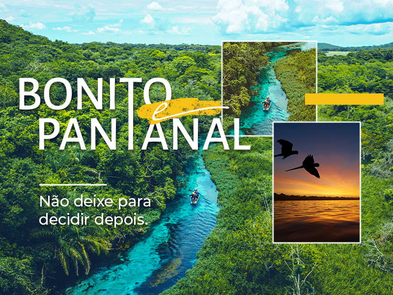 Pacotes de Viagem para Bonito e Pantanal