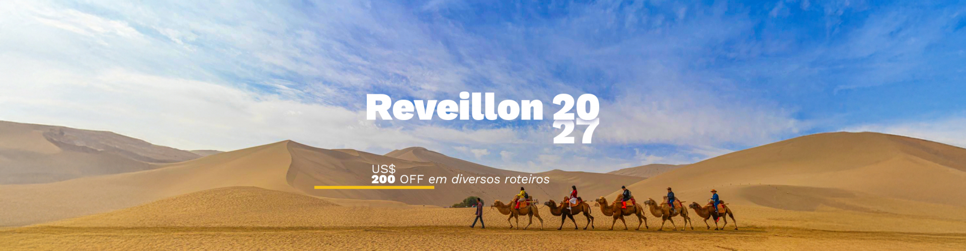 Pacotes de Viagem para o Reveillon 2027