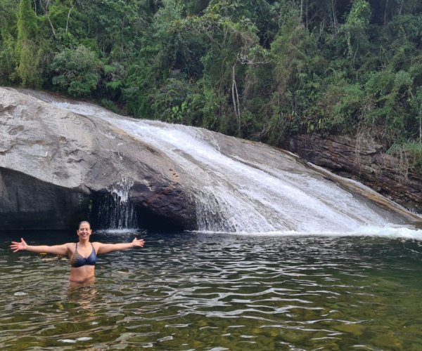 Cachoeira do Escorrega na Parte baixa do Itatiaia