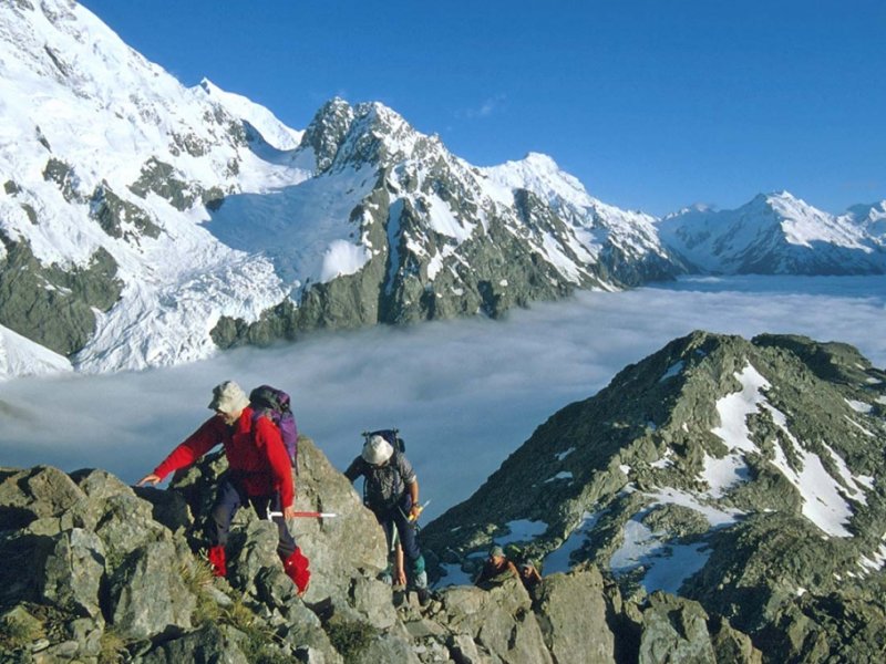 Travessia Mount Cook - Ball pass