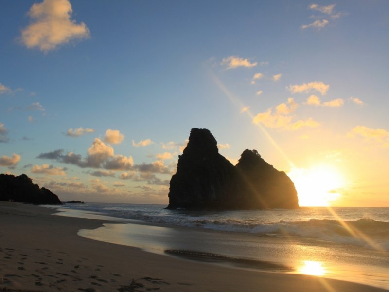Pôr do Sol em Fernando de Noronha