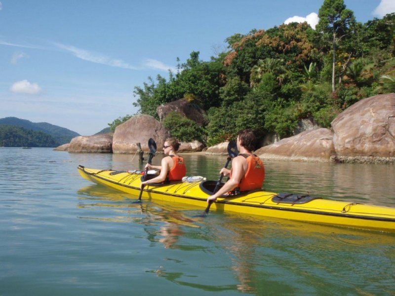 Caiaque Oceânico no Saco do Mamanguá