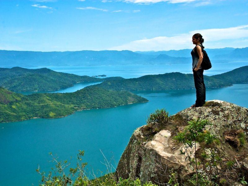 Caiaque Oceânico no Saco do Mamanguá