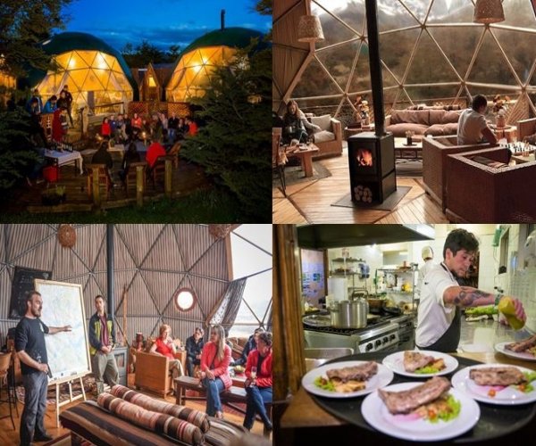 Instalações - Domos Comunitários - Restaurante