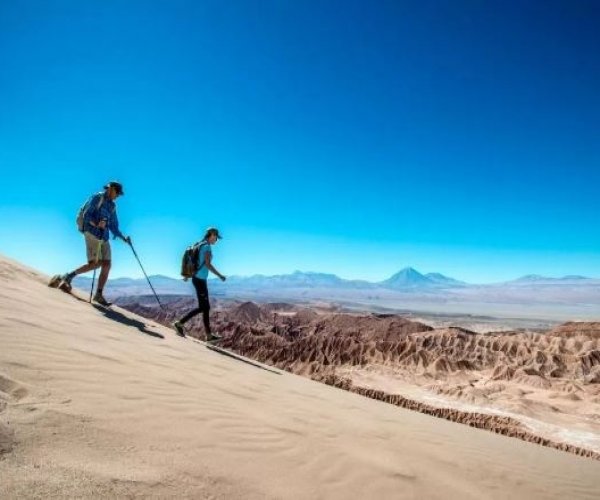 caminhada pelas dunas vale da morte