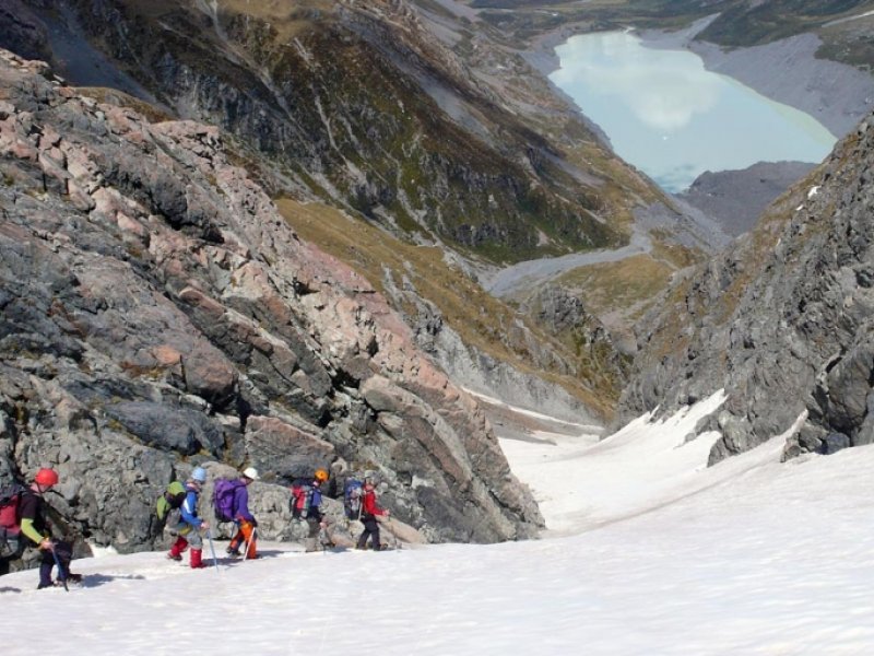 Travessia Mount Cook - Ball pass