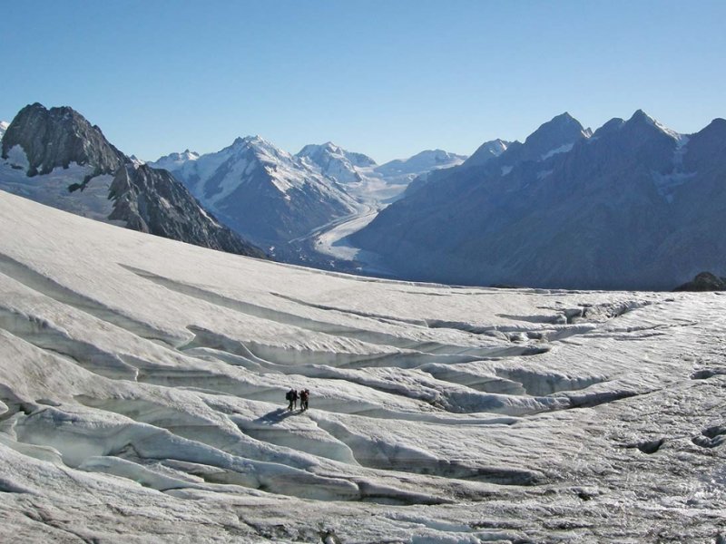 Travessia Mount Cook - Ball pass