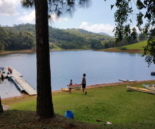 Caiaque Oceânico - Treino na Represa de Atibainha