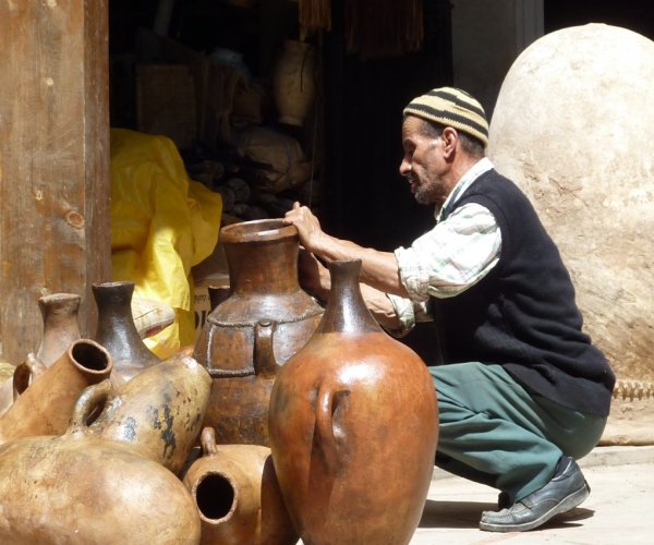 Artesão em Marrakech