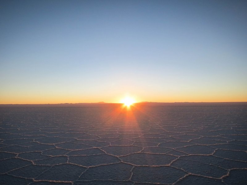 Salar do Uyuni seco