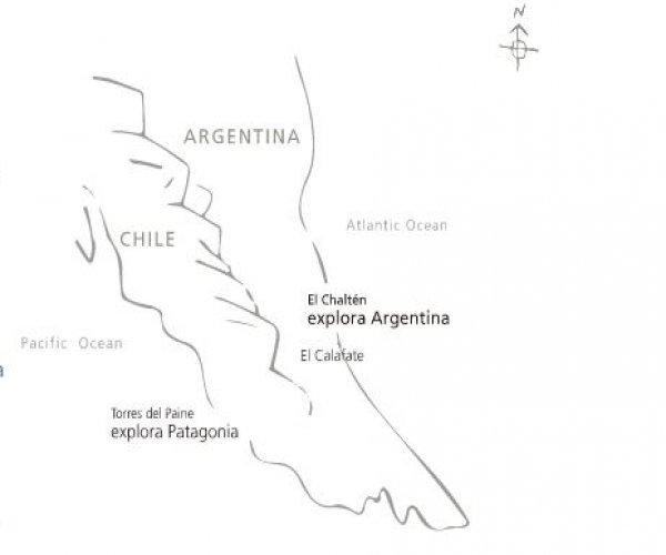 Mapa - Explora El Chalten