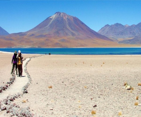 Paisagens do Deserto do Atacama e Santiago