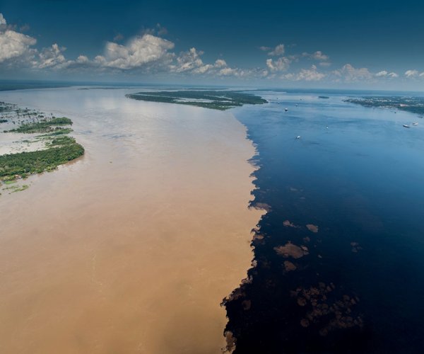 Encontro das Águas - Rio Negro e Rio Solimões