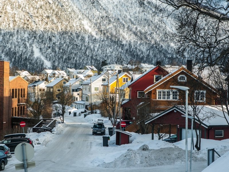 Inverno na Noruega