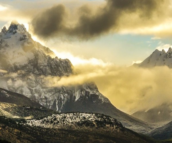 Paisagens Nevadas em Ushuaia (Terra do Fogo)