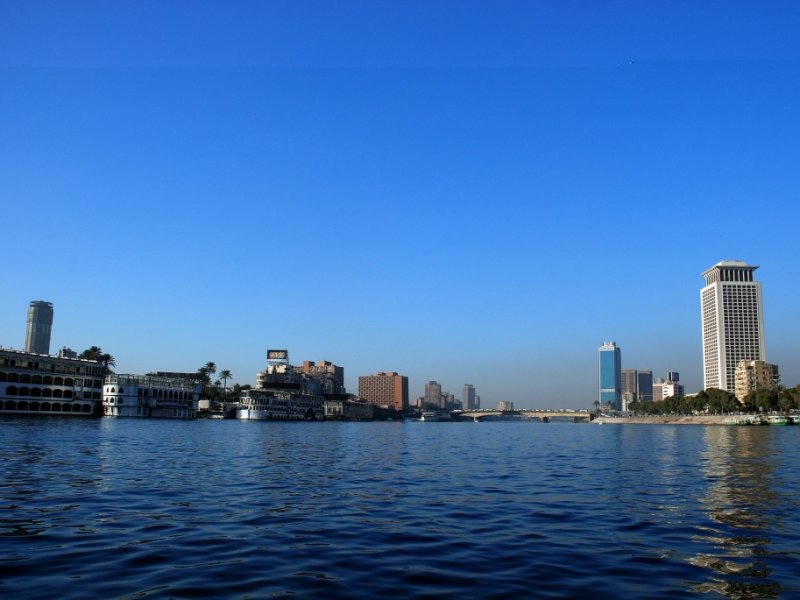 Rio Nilo no Cairo