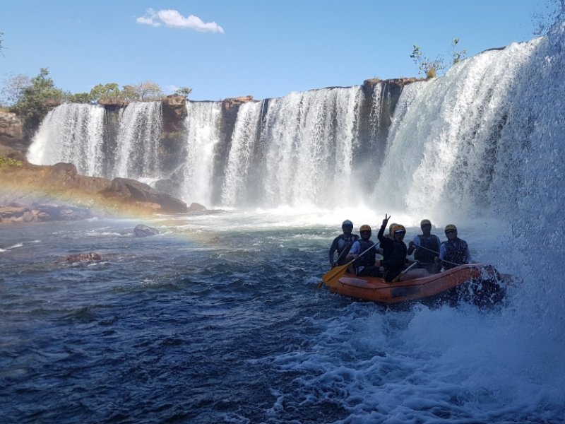 Rafting no Rio Novo