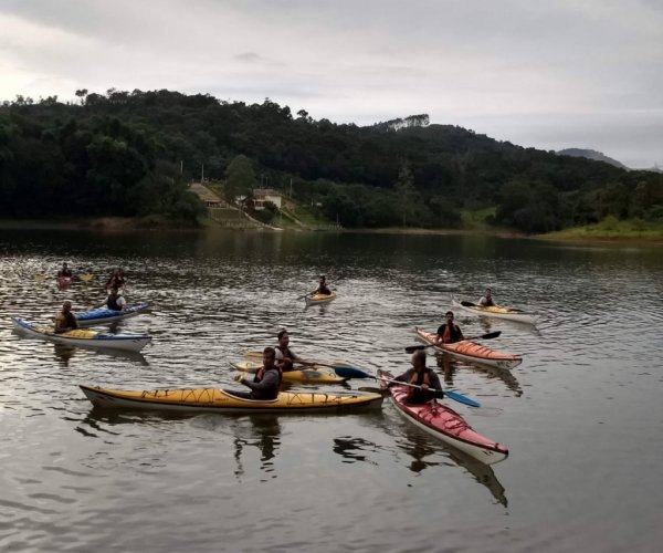 Caiaque Oceânico - Treino na Represa de Atibainha