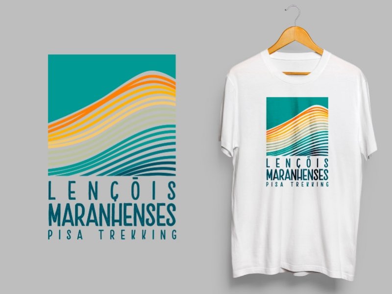 Camiseta Dry Fit Manga Curta Lençóis Maranhenses
