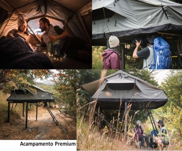 opção acampamento Premium - Torres del Paine