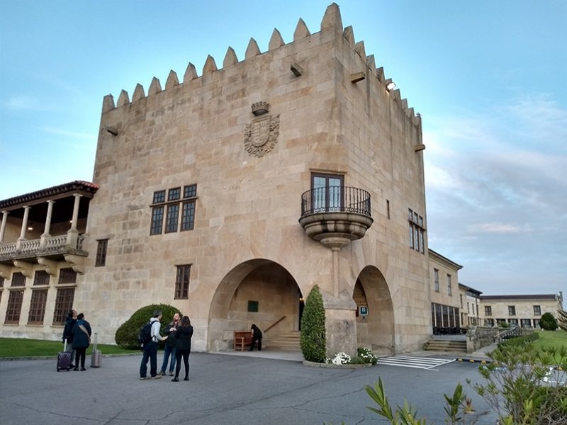 Hotel histórico em Baiona