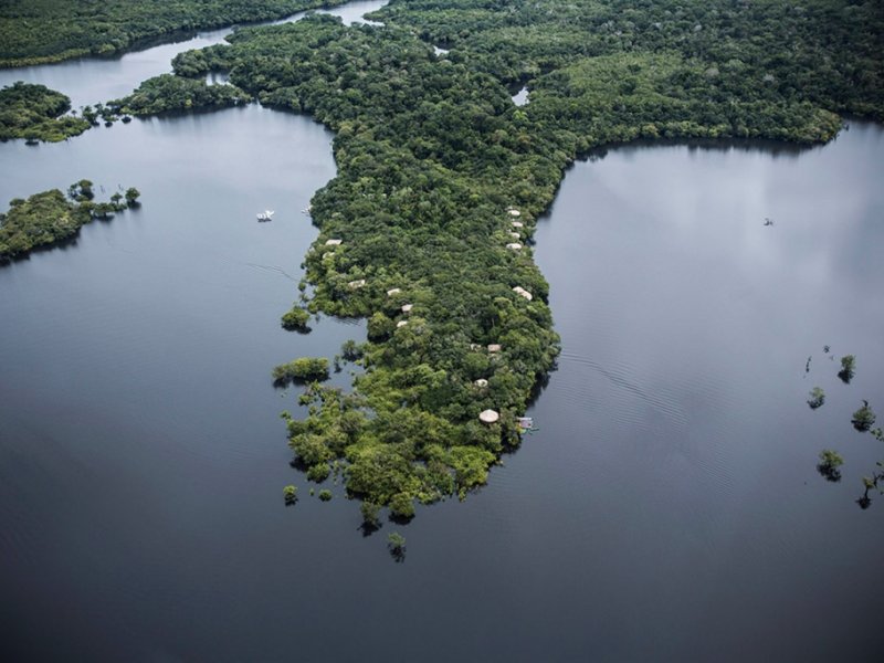 Vista Aérea - Juma Lodge