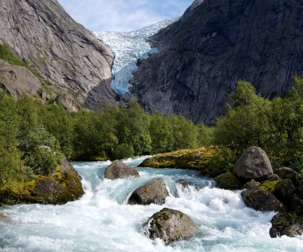 Glaciar Briskdal