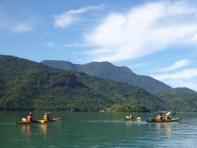 Caiaque Oceânico no Saco do Mamanguá
