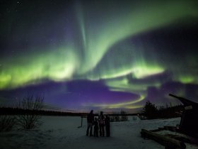Finlândia - Aurora Boreal em Rovaniemi 