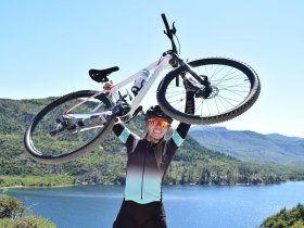 Cicloturismo na Patagônia - Rota dos Sete Lagos - Via Lago Traful