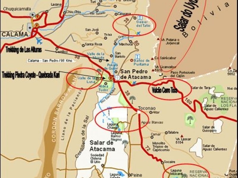 Atacama Aventura Completa - Vulcão Toco (5.640 m) e Salar de Uyuni