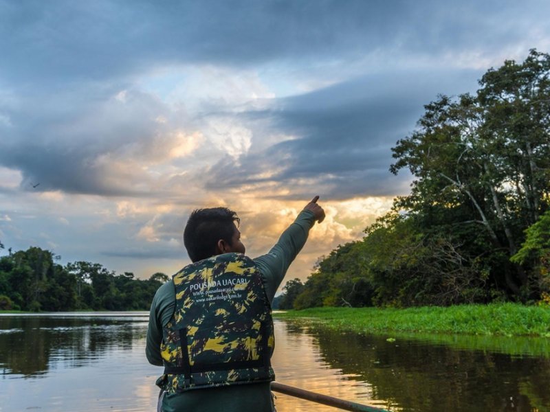 Amazônia - Uakari Lodge - Jaguar Expedition na Reserva Mamirauá