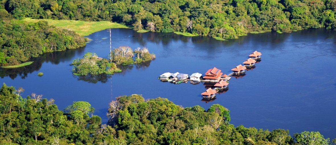 Viagem para Amazônia - Pousada flutuante no coração da Amazônia. Reserva Mamirauá.