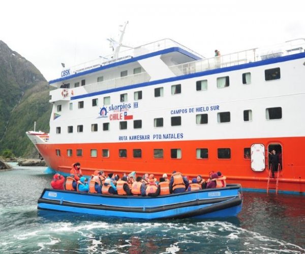 Patagonia -  Cruzeiro Skorpios III - Rota Kaweskar