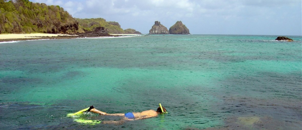 Pacotes para Fernando de Noronha - Uma vida lá embaixo. Flutuação em Noronha.