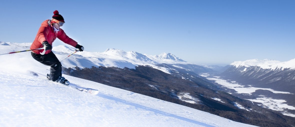 Pacotes para Patagônia Argentina no Inverno com esqui em Ushuaia (Terra do Fogo)