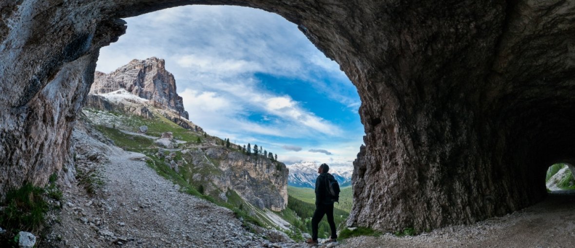 Trekking na Itália - Dolomitas - panorâmica