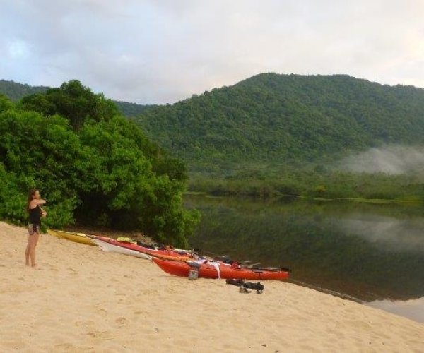 Caiaque Ocêanico em Ubatuba - Praia da Lagoa