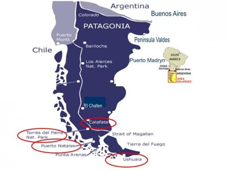 Patagonia Essencial - El Calafate, Torres del Paine e Ushuaia