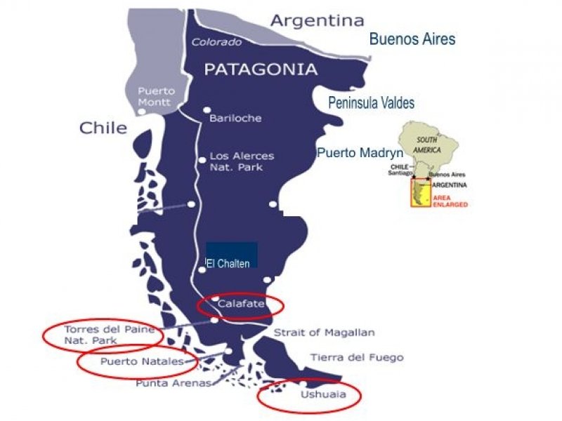 Patagonia Aventura - Circuito W Curto Torres del Paine com Ushuaia