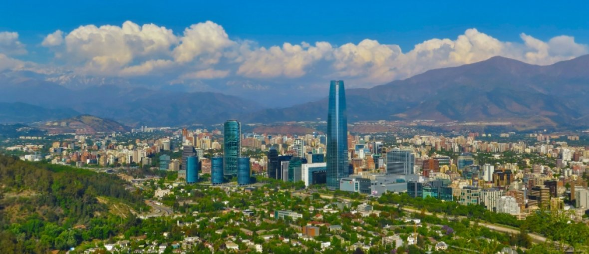 Pacotes para Santiago do Chile - Vista aérea