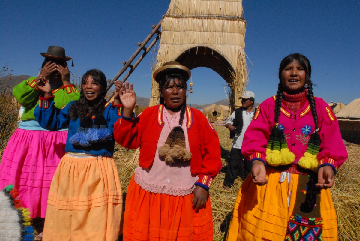 Lago Titicaca Ilha de Uros