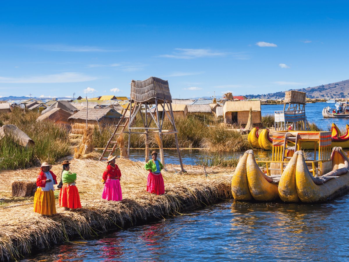 Lago Titicaca Ilha de Uros