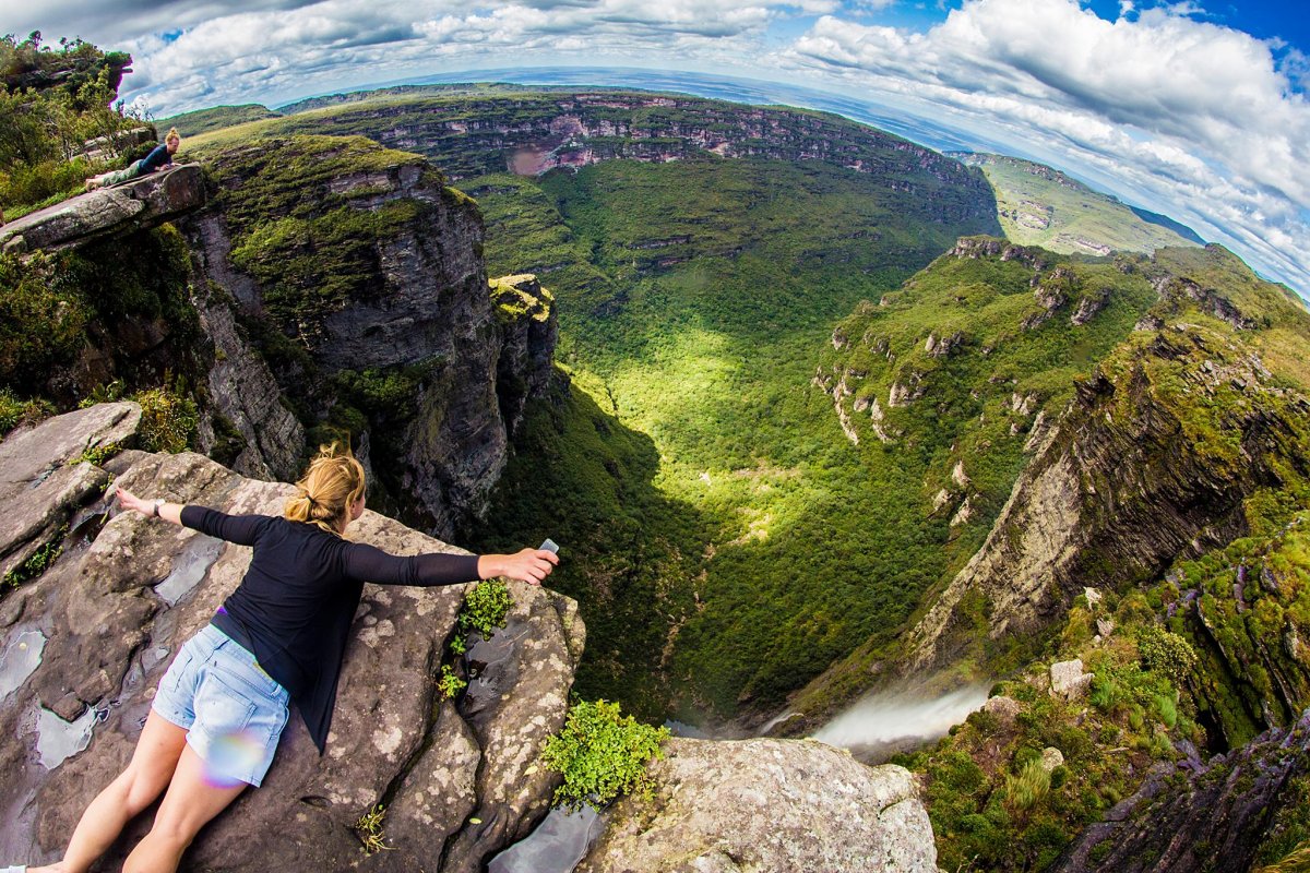 Chapada Diamantina Cachoeira da Fumaça