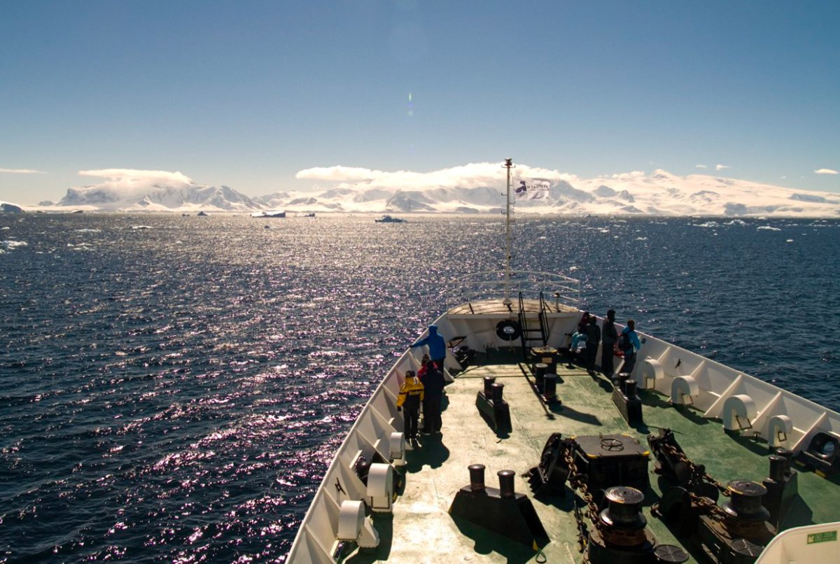 Cruzeiro para Antártica
